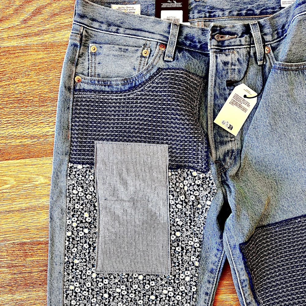 Patchwork Levis - image 3
